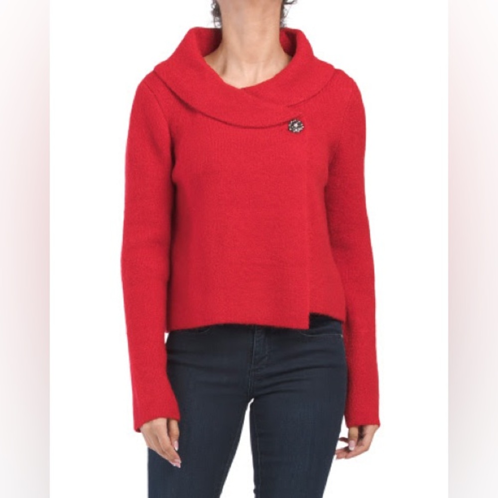 ADRIENNE VITTADINI
Double Knit Marylyn Sweater Jacket